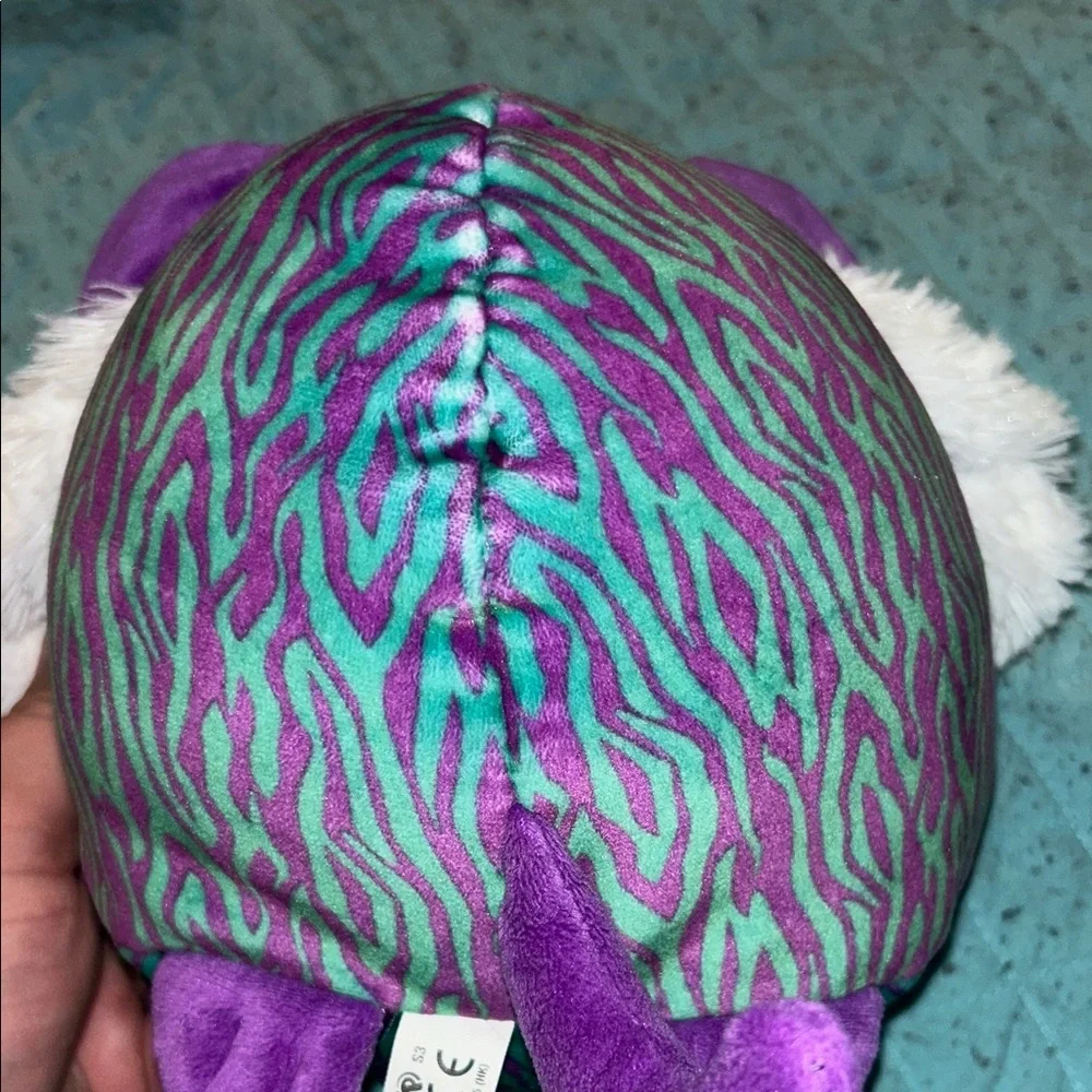 Purple and‎ Green Plush Animal Toy